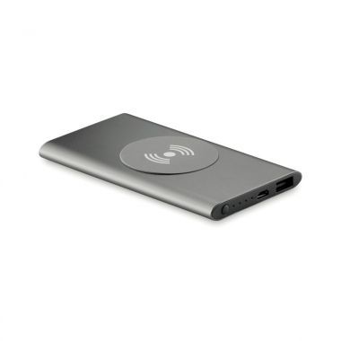  Draadloze powerbank | Aluminium | 4000 mAh