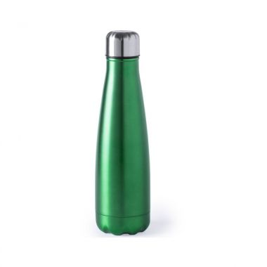 Groene Waterfles metaal | Gekleurd | 630 ml