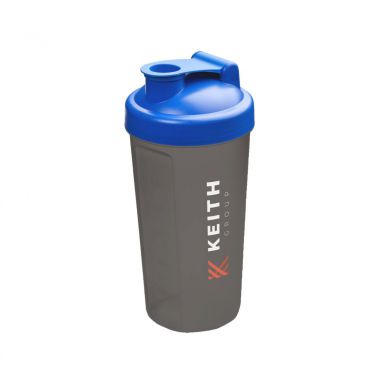 Blauw/grijs Eiwit shaker | 600 ml