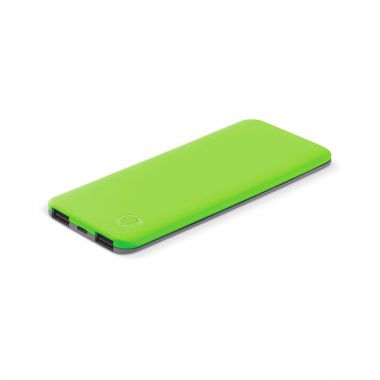 Lichtgroene Powerbank | Ultra dun | 5000 mAh