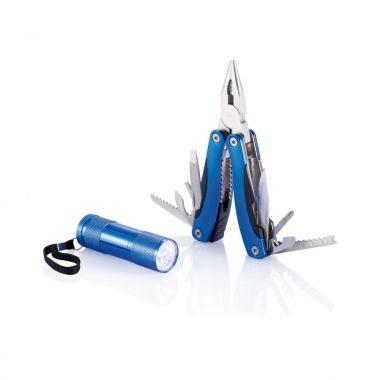 Blauwe Multitool | Met zaklamp