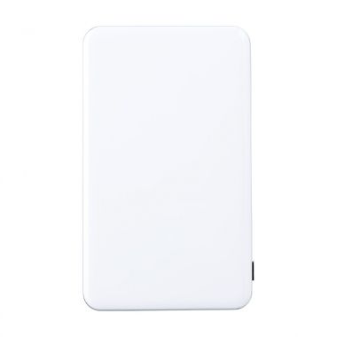 Witte Powerbank | 5000 mAh | Kunststof