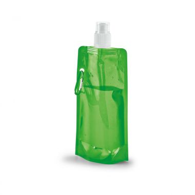 Lichtgroene Opvouwbaar waterflesje | 460 ml