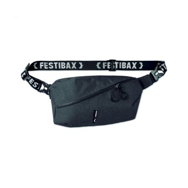 Zwarte Festival bag | Waterproof