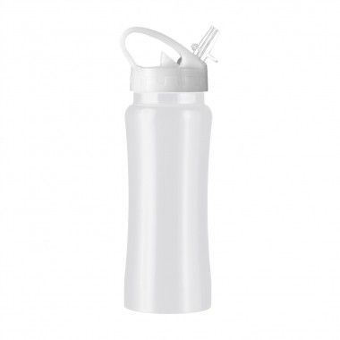 Witte RVS drinkfles | 600 ml