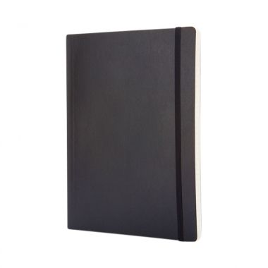 Zwarte Moleskine | Softcover | Extra large | Gelinieerd