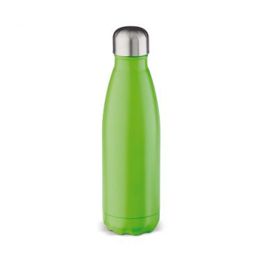 Lichtgroene Thermosfles kleurrijk | 500 ml