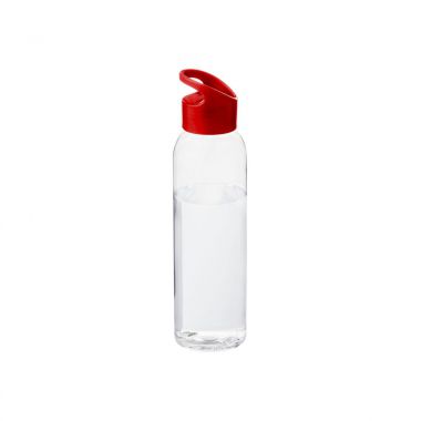 Rood /  transparant Sky drinkfles | 650 ml