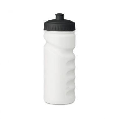 Zwarte Sportbidon | Gekleurd | 500 ml