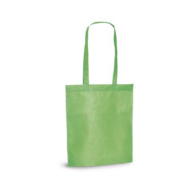 Lichtgroene Schoudertas gekleurd | Non woven