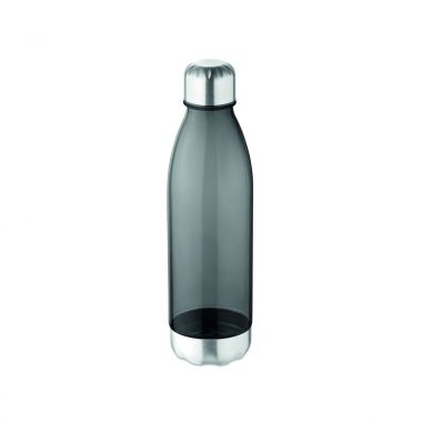 Grijze Waterfles | RVS details | 600 ml