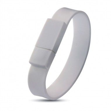 Witte USB armband 4GB