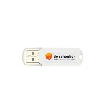 Witte Goedkope USB stick 2GB