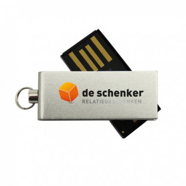 Zilvere Micro USB stick 32GB