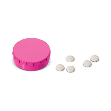 Roze Pepermuntblikje | Rond | 12 gram