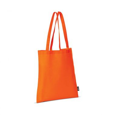 Oranje Draagtas | Lange hengsels | Non woven | 75 gram