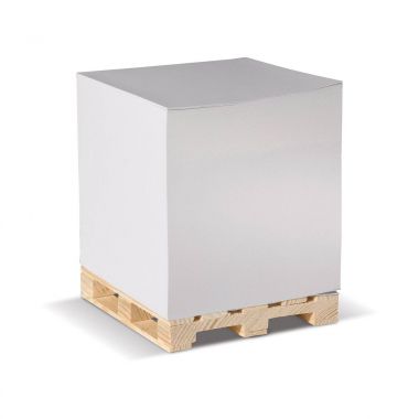 Witte Pallet blok bedrukken