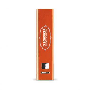 Oranje Powerbank aluminium | 2200 mAh