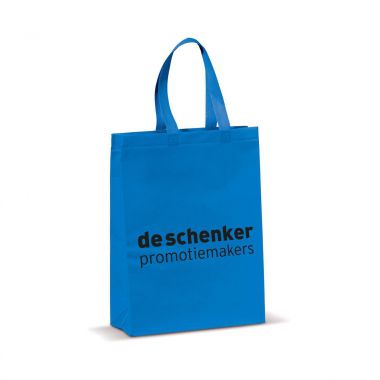 Blauwe Shopper middel | Non woven | Gelamineerd