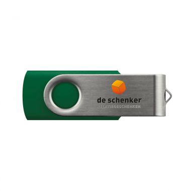 Groene USB twister 2GB