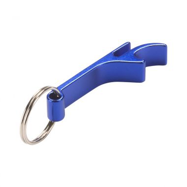 Blauwe Aluminium flesopener | Sleutelhanger