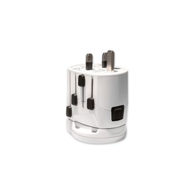 Witte Geaarde reisadapter | Skross®