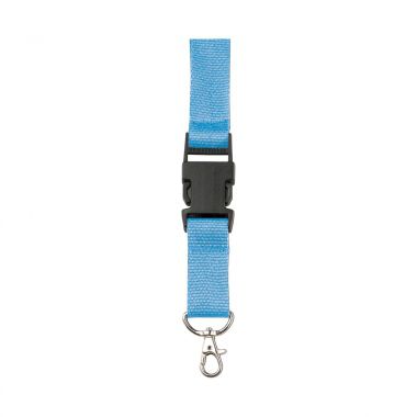 Lichtblauwe Lanyard | Veiligheidssluiting