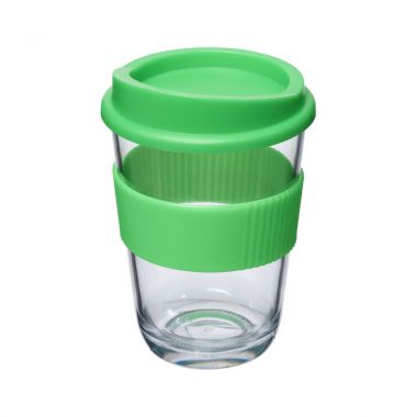 Groene Coffee to go beker | Transparant | 300 ml