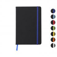 PU notitieboek | Gekleurd elastiek