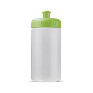 Wit / licht groen Sport bidon | 500 ml