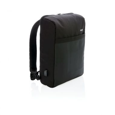 Zwarte Anti diefstal laptop rugzak | 15 inch