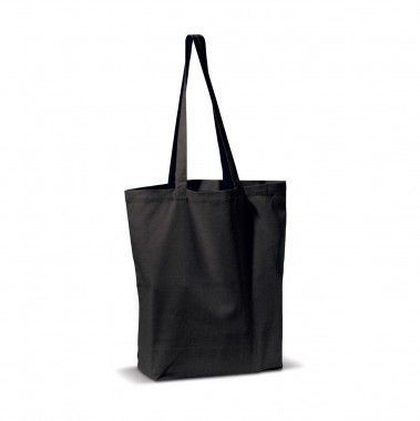 Zwarte Katoenen tas | Stevige kwaliteit | 250 grams