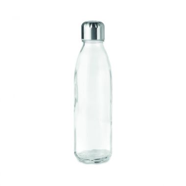 Transparante Glazen waterfles | Gekleurd | 650 ml