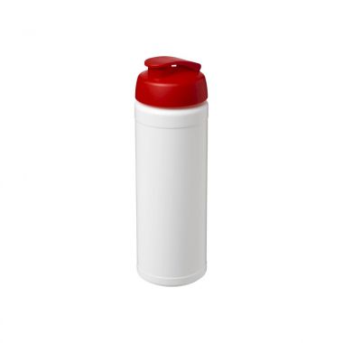 Wit /  rood Gekleurde drinkfles | 750 ml