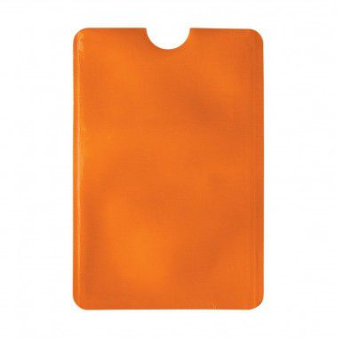 Oranje Kaarthouder RFID | Soft case