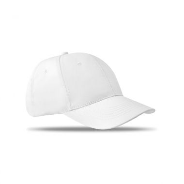 Witte Katoenen cap | Kleurrijk