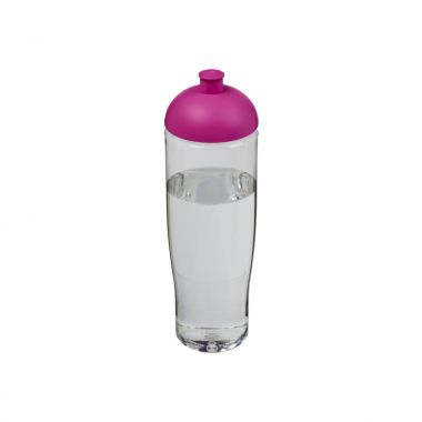 Transparant /  roze Sportbidon | Gekleurd | 700 ml
