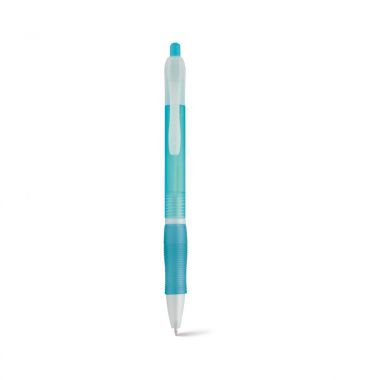 Lichtblauwe Goedkope pen | Rubber grip