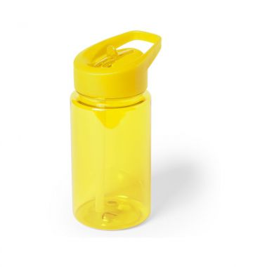 Gele Drinkfles kind | Gekleurd | 440 ml