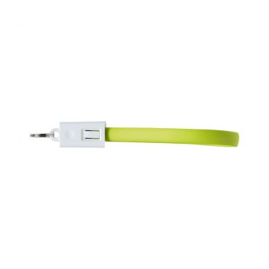 Lime Sleutelhanger | PVC laadkabel