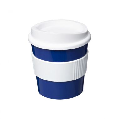 Blauw /  wit Coffee to go beker | 250 ml