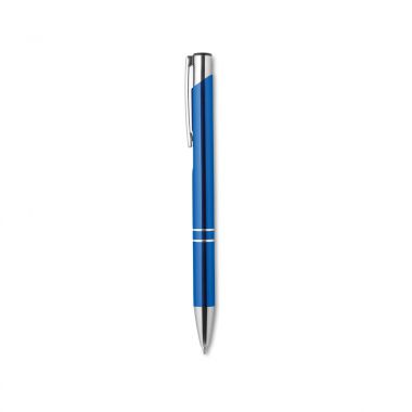 Koningsblauw Aluminium pen | Glans