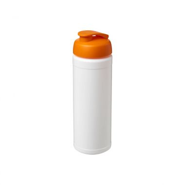 Wit /  oranje Gekleurde drinkfles | 750 ml