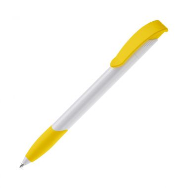 Wit / geel Pennen bedrukt