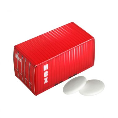 Witte Pepermunt container | 26 gram