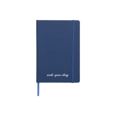 Blauwe Notitieboek A4 | Gekleurd | Hardcover
