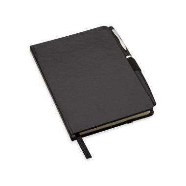 Zwarte Notitieboekje A6 | Kartonnen kaft