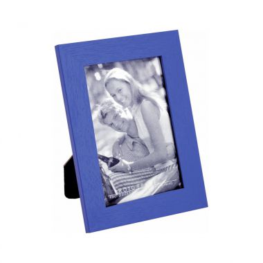 Blauwe Fotolijst bedrukken | Houten frame