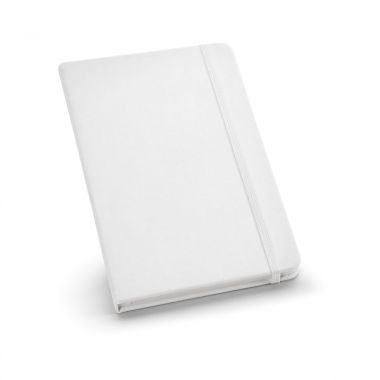 Witte A5 notitieboekje | Imitatieleer