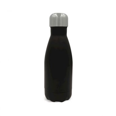 Zwarte Drinkfles | Thermos | 260 ml